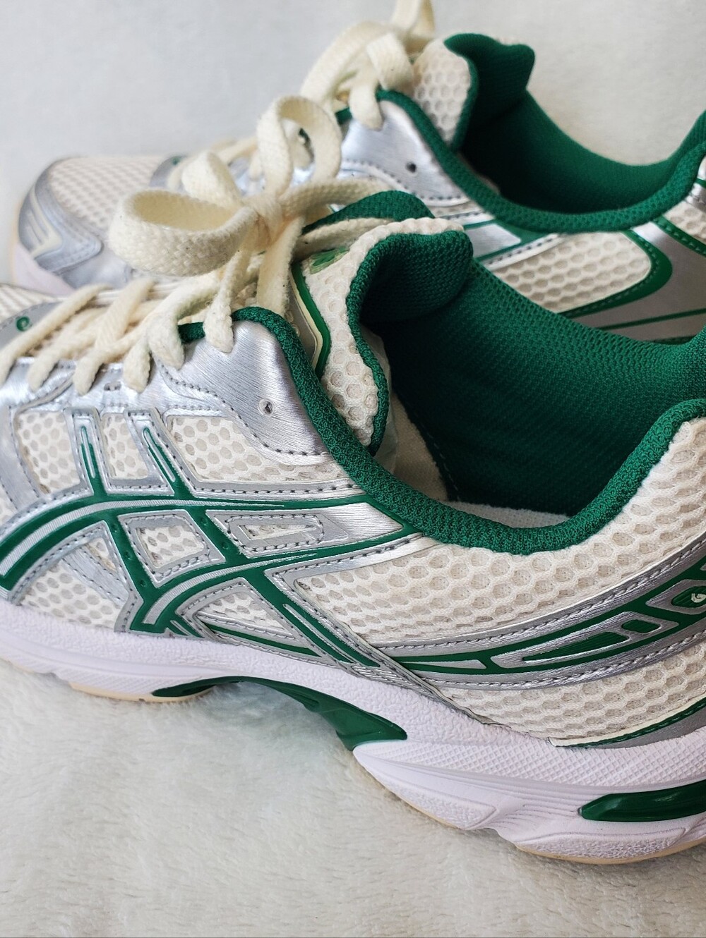 Asics Gel 1130 Cream/Kale Womens 7.5 - Picture 13 of 13